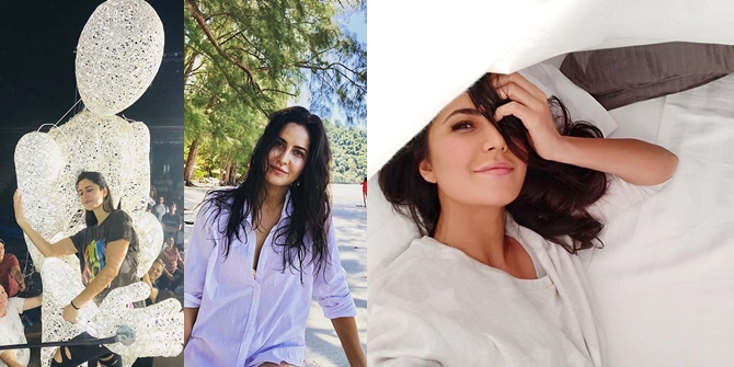 Potret Keseharian Katrina Kaif, Tanpa Makeup - Santai 