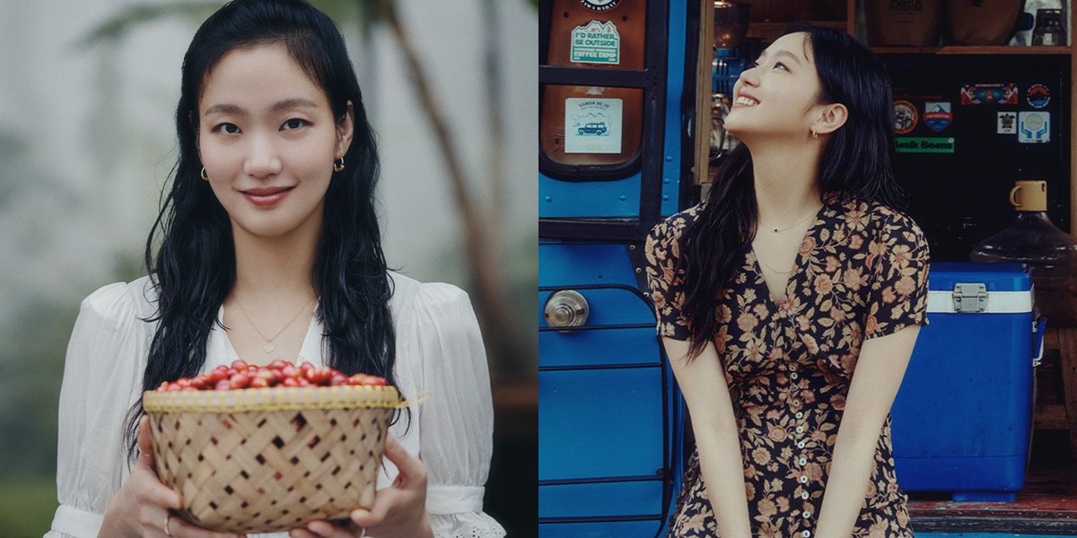 Portrait of Kim Go Eun's Photoshoot in Ciwidey Bandung, Her Beautiful Charm is Perfect to be a Sundanese Sister