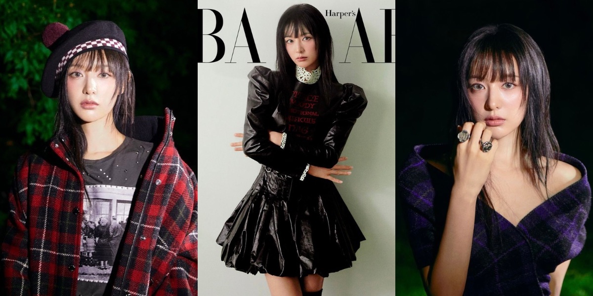 Portrait of Kim Ji Won Appearing Elegant in Harper’s Bazaar Hong Kong October Issue