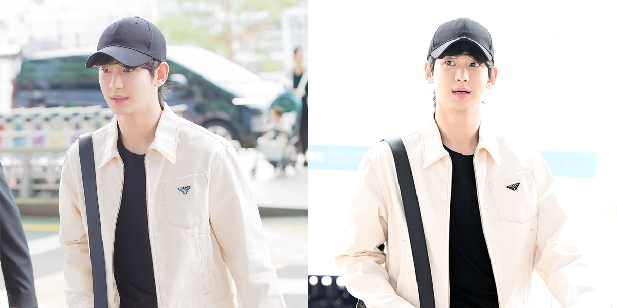 Portrait of Kim Soo Hyun at the Airport Before Flying to Indonesia, Received Many Gifts from Fans