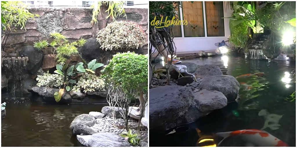 Portrait of Inul Daratista's Luxury Fish Pond Before and After Renovation, Initially Neglected - Now a Favorite Yoga Spot