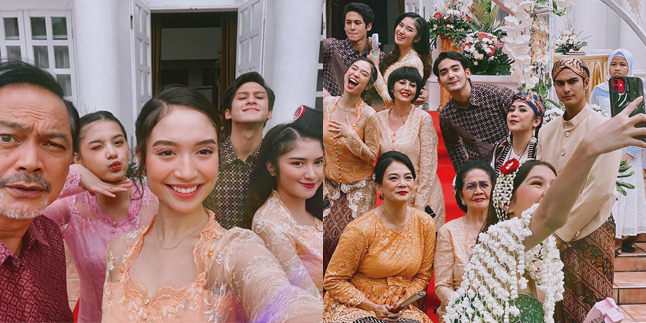 The Compact Family Portrait of 'BUKU HARIAN SEORANG ISTRI' Wearing Kebaya, Garnering Praise from Netizens