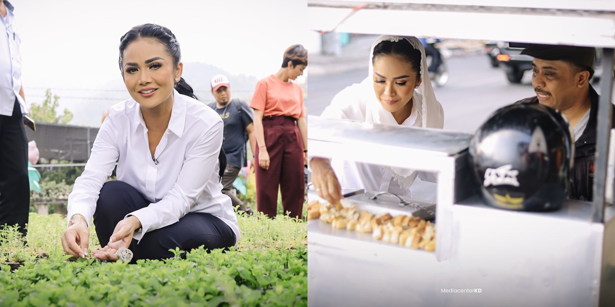 Portrait of Kris Dayanti Visiting the Market and Attending a Tahlilan Ceremony, Stepping Up as a Candidate for Mayor of Batu