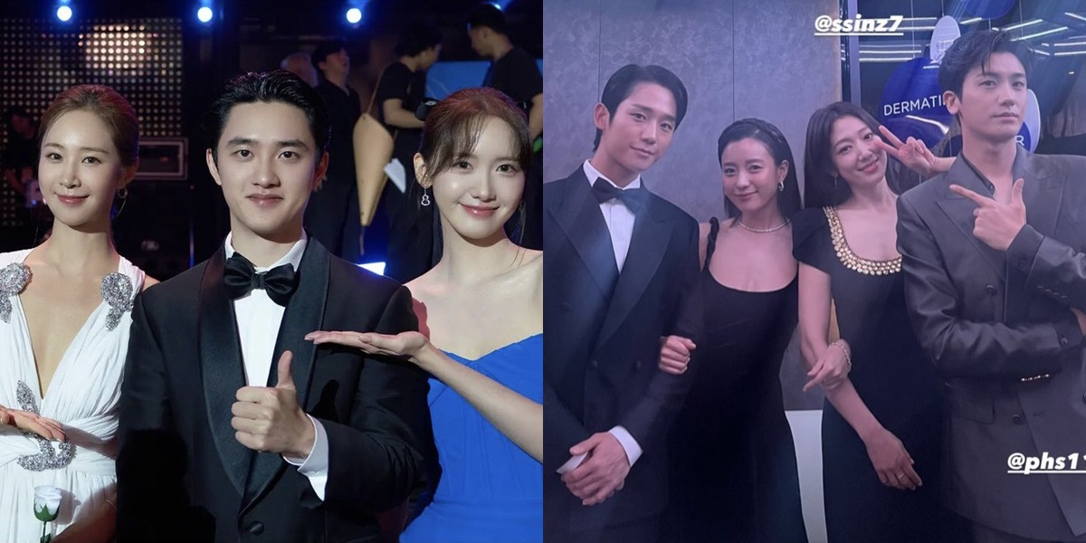 Rare Portraits of Popular Drama Stars' Interaction at the 2nd Blue Dragon Awards, Netizens 'Slapped' by the Visuals