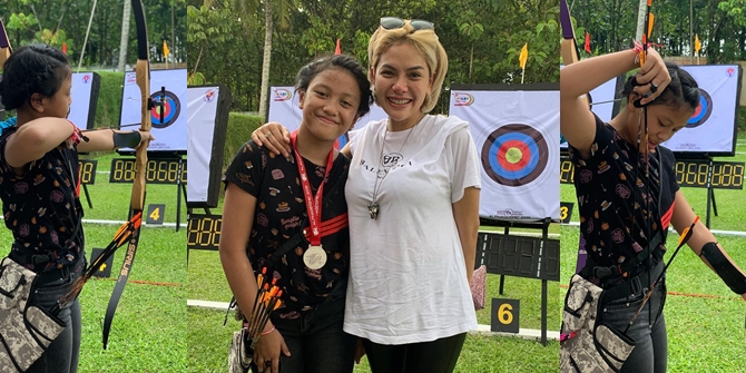 Portrait of Laura, Nikita Mirzani's Eldest Daughter Who is Skilled at Archery