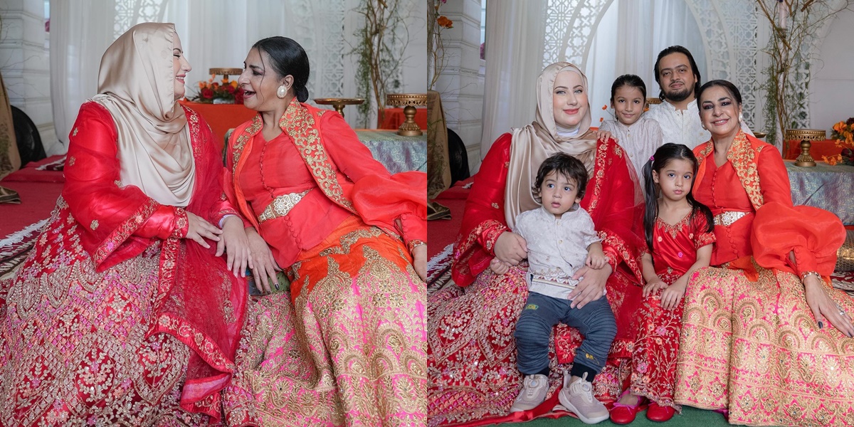 Portrait of Eid al-Fitr with Tasyi Athasyia and Bu Ala, Her Mother, Questioned for Not Posting Photos with Tasya Farasya