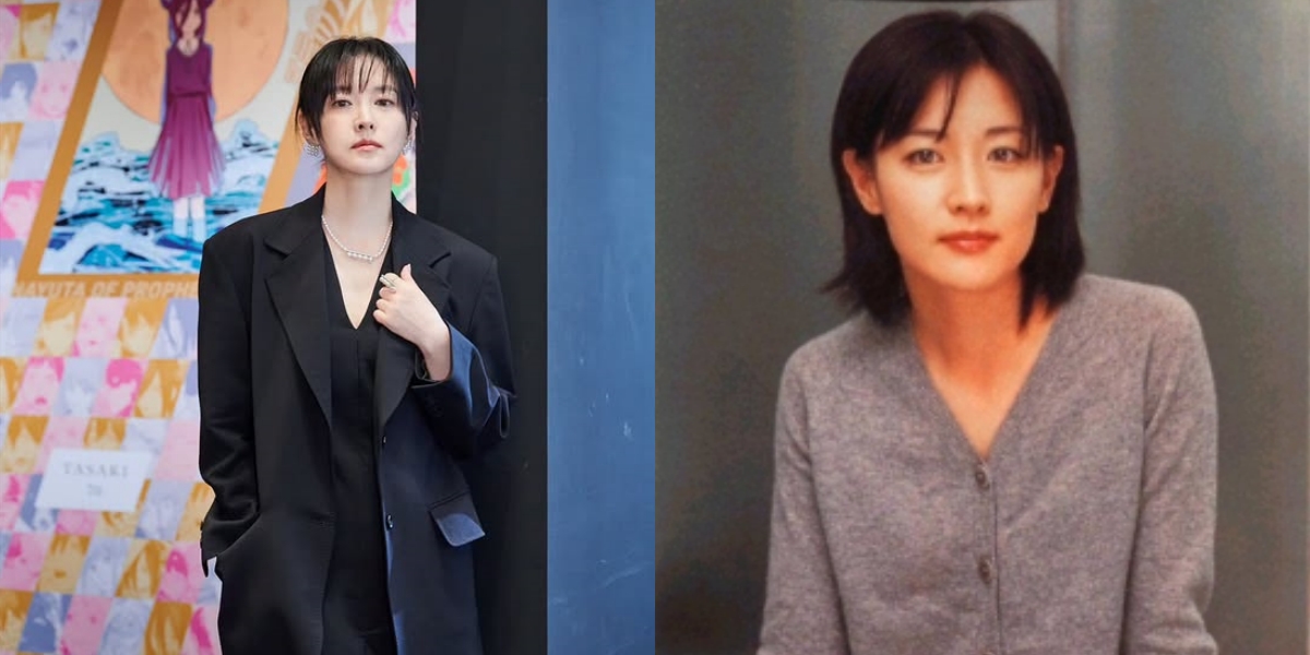 Portrait of Lee Young Ae in Her Youth, Still Beautiful at the Age of 54