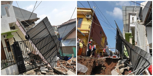 Portrait of Landslide in Kalisari, Building Constructed without Building Permit