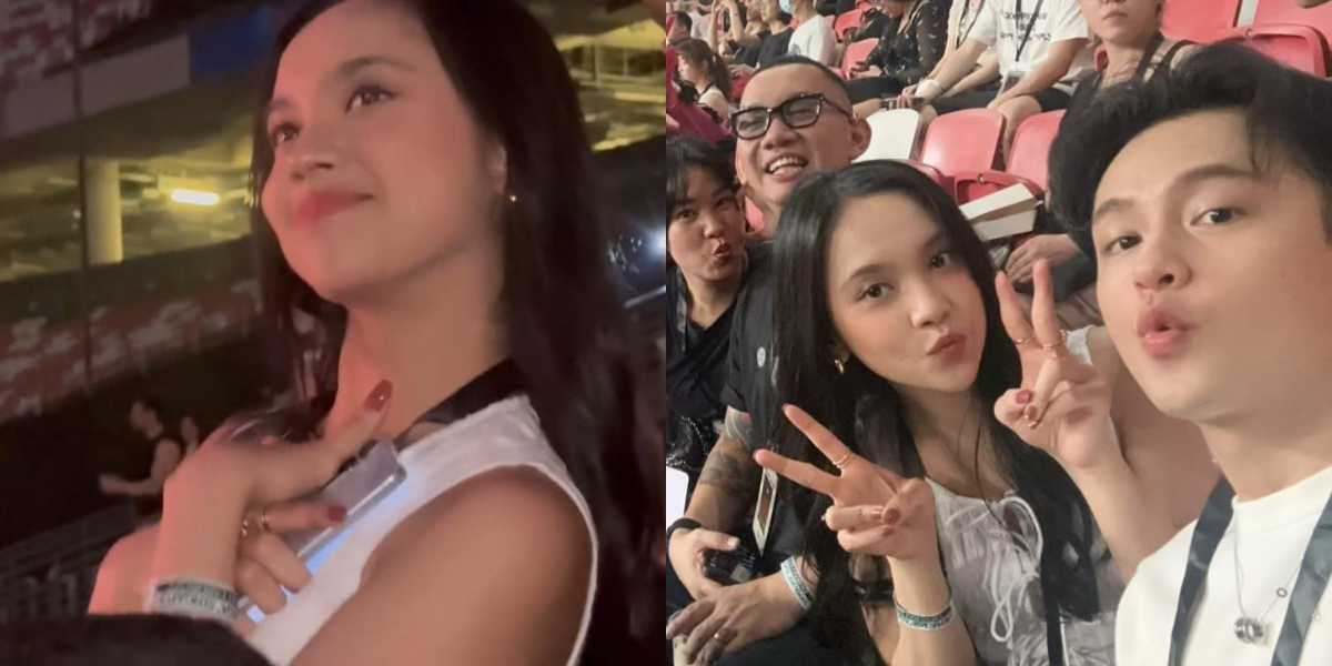 Portrait of Lyodra Crying Watching Lady Gaga's Concert, Randy Martin Faithfully Accompanies