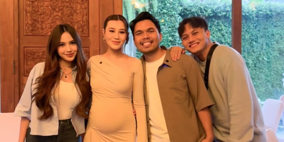 Mahalini's Portrait Praised for Being Slim After Giving Birth, Netizens: Who's 'Pregnant' Rizky Febian?