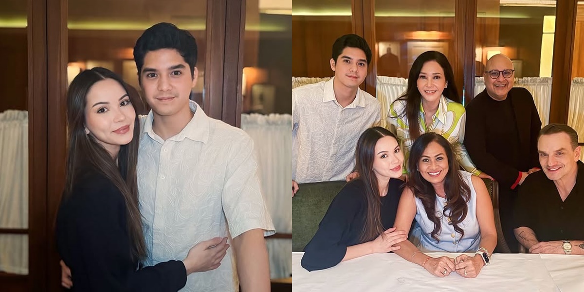 Portrait of Maia Estianty and Irwan Mussry Meeting Alyssa Daguise's Family, Reveals Al Ghazali Will Marry in June