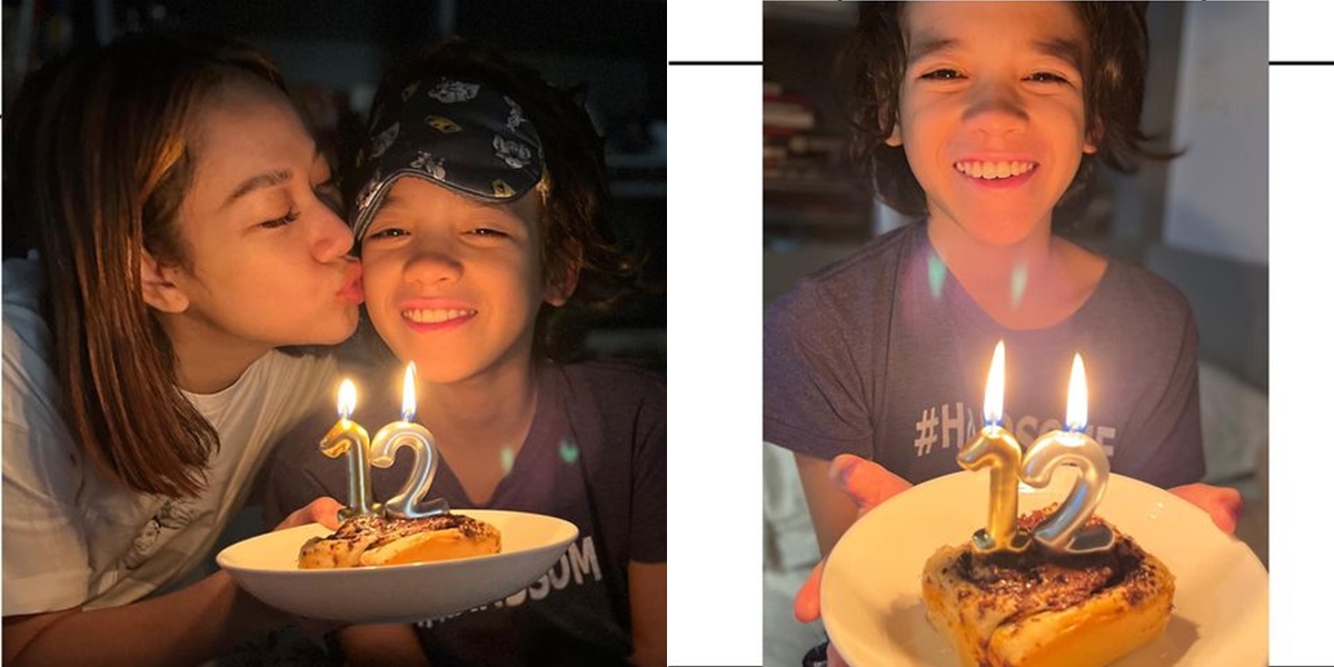 Sweet Portrait of Bunga Citra Lestari Surprises Noah on His Birthday, Celebrating the Special Day Welcoming His Teenage Years at 12!