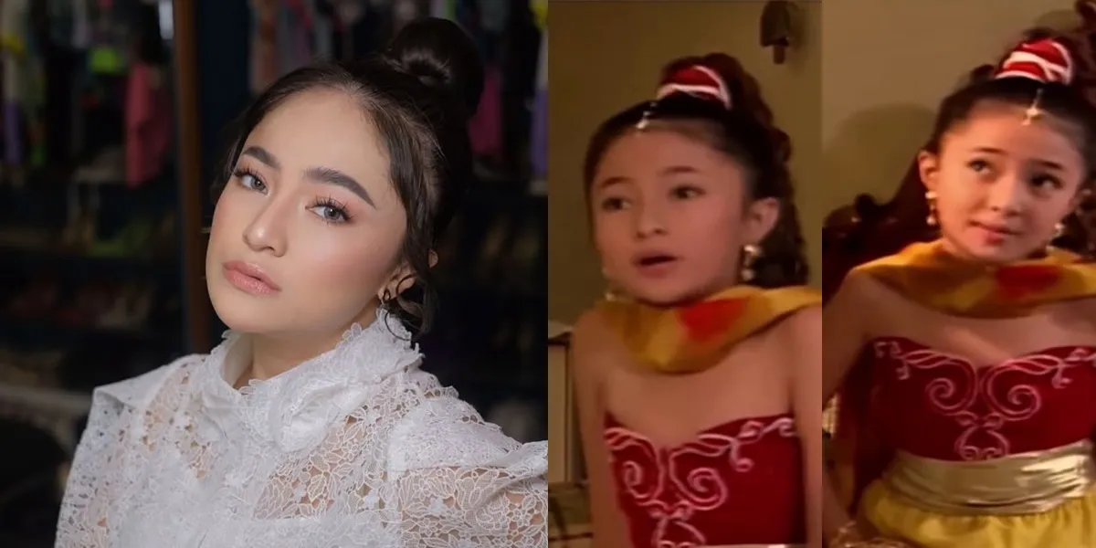 Portrait of Young Marshanda in the Soap Opera 'Jinny Oh Jinny', Called Suitable to be Diana Pungky's Child