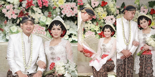 Intimate Portraits of Tata Janeeta and Brotoseno on their Wedding Day, Happy Laughter Like Teenagers