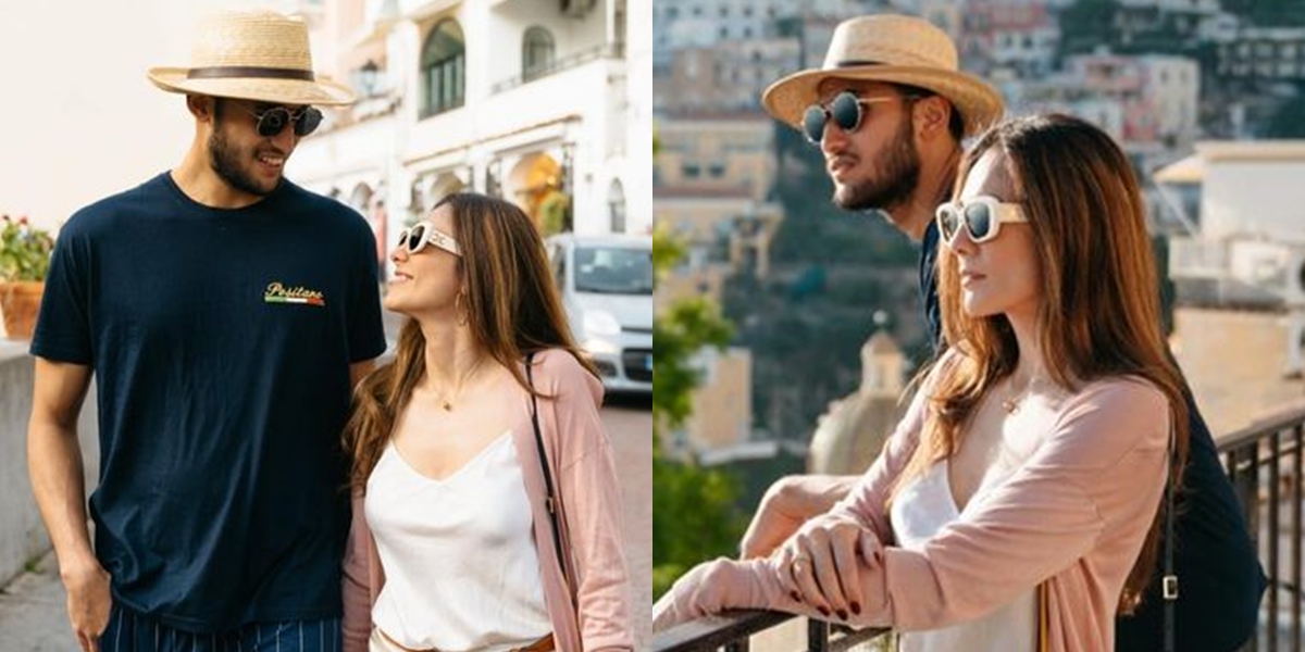 Intimate Portraits of Wulan Guritno and Sabda Ahessa on Honeymoon Vacation in Italy, Captioned 'Sweet Life'