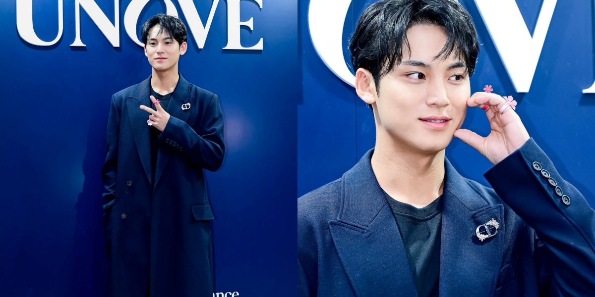 SEVENTEEN's Mingyu Attends UNOVE Pop Up Store, Wears Adorable Flower Ring