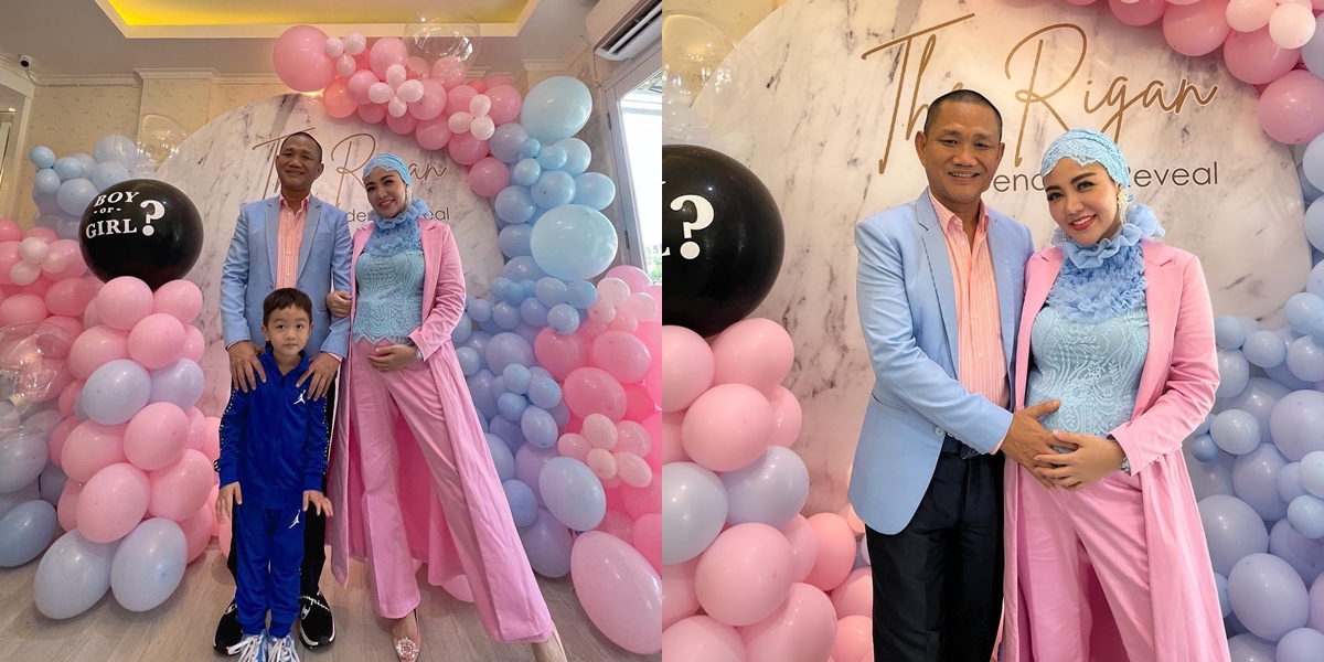 Portrait of Bella Shofie's Gender Reveal Moment, Expecting a Baby Girl