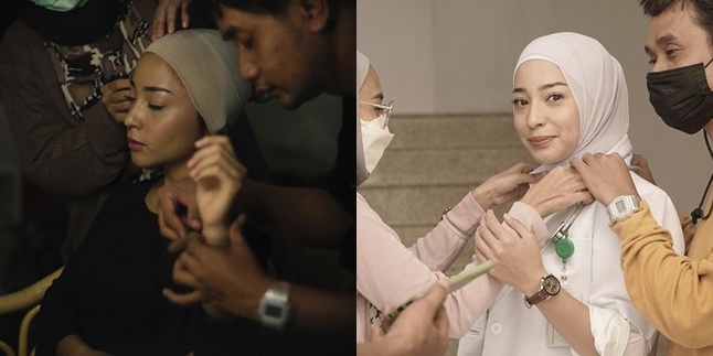 Portrait of Nikita Willy as a Beautiful Doctor Wearing Hijab, Netizens: Her Inner Beauty Shines