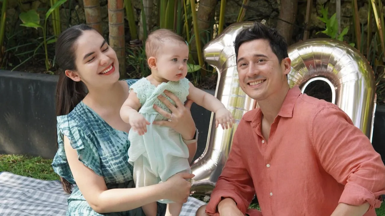 Potret Nino Fernandez dan Steffi Zamora Rayakan 10 Bulan Usia Baby Kaia