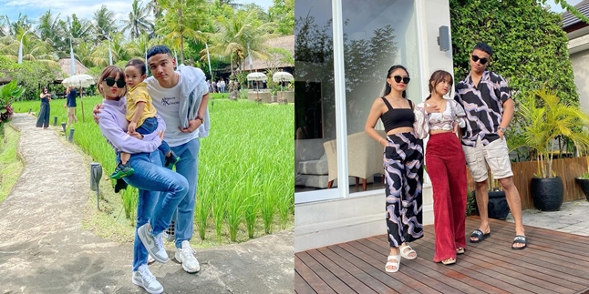 OOTD Portrait of Fuji, Vanessa Angel's Sister-in-Law, During Vacation in Bali, Hobby of Wearing Crop Tops with Cute Makeup