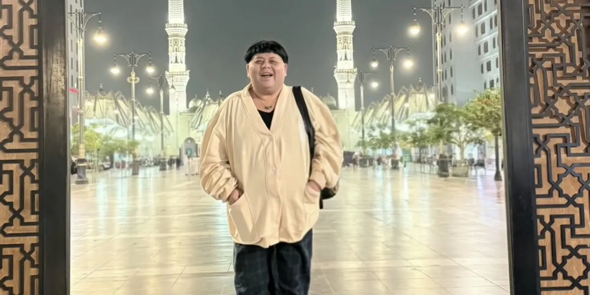 Portrait of Papham Who Finally Performed Umrah After Two Failed Attempts