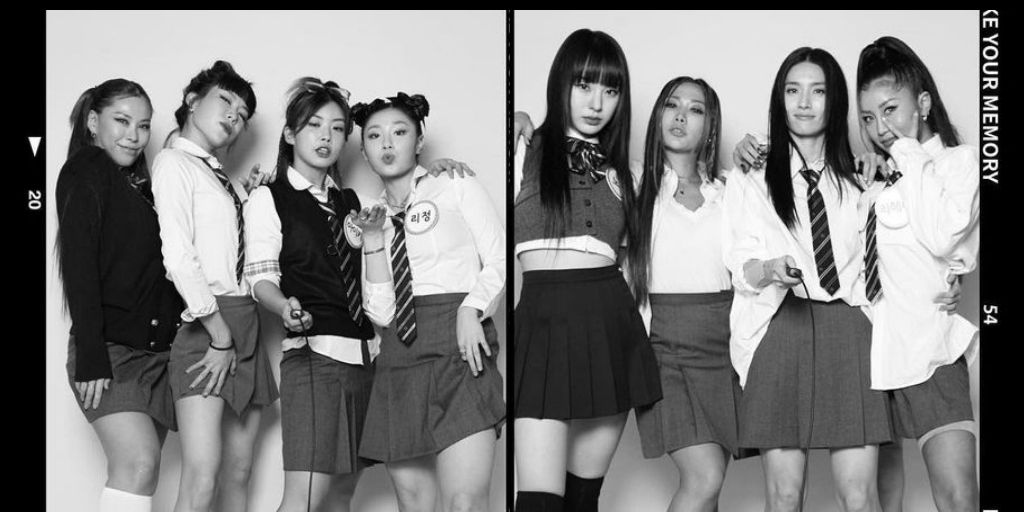 Portrait of the 'STREET WOMAN FIGHTER' Leaders on JTBC's 'KNOWING BROS', Still Radiating Swag Aura with School Uniform Outfits