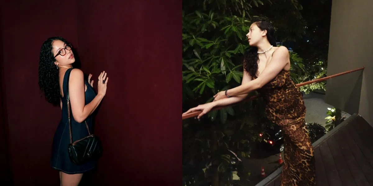 Portrait of Beautiful Sitha Marino with an Increasingly Slim Body Shape, Featuring Chicco Jerikho