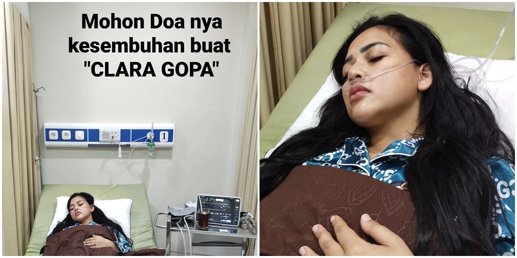 Portrait of Dangdut Singer Clara Gopa Duo Semangka Weakly Lying in the Hospital, Manager Asks for Healing Prayers