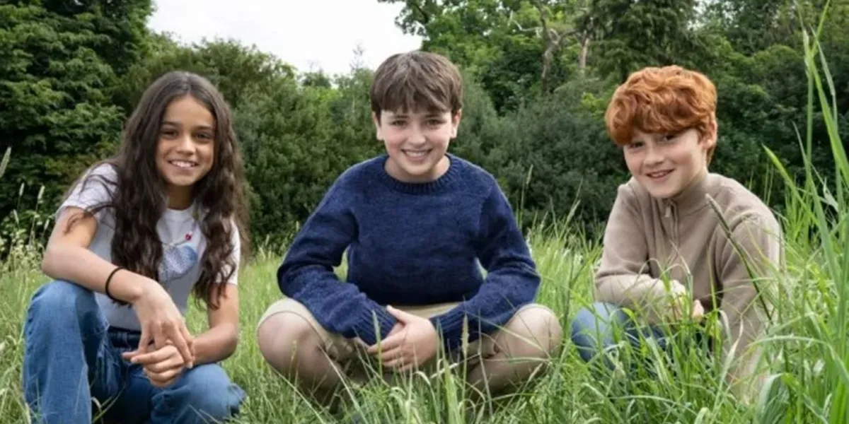 Portrait of Harry Potter, Hermione, and Ron Weasley in the 'Harry Potter Series', Selected from 32,000 Audition Participants