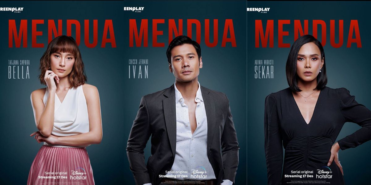 9 Portraits of the Cast of the Series 'MENDUA' Adapted from a Popular Korean Drama, Starring Adinia Wirasti to Tatjana Saphira