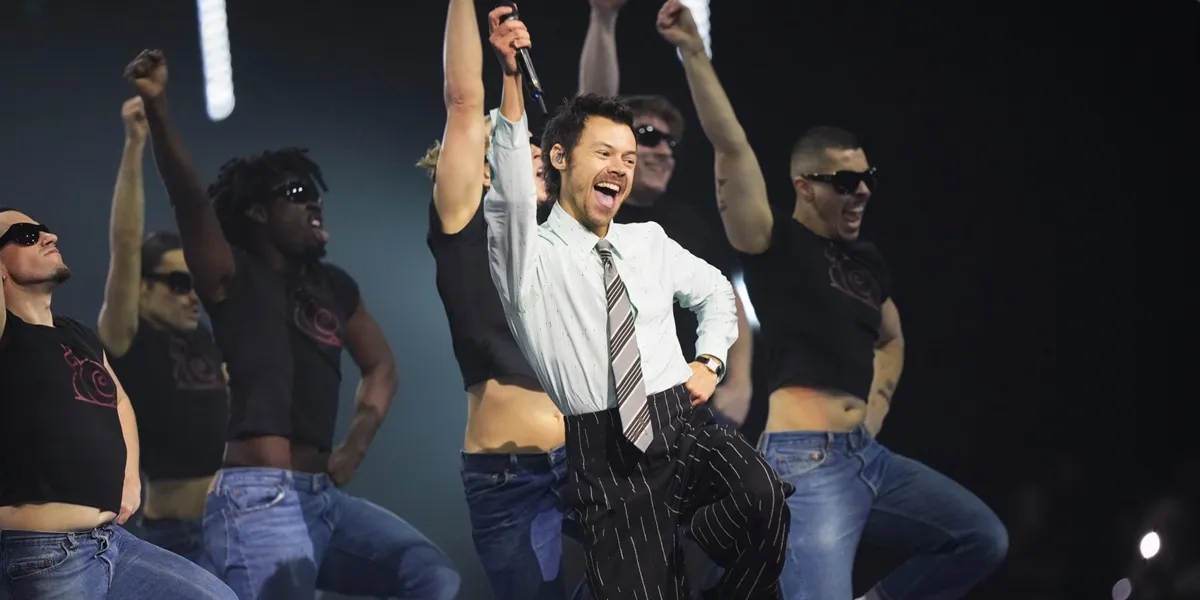 Harry Styles' Appearance at the BRIT Awards, Shoes Grab Attention