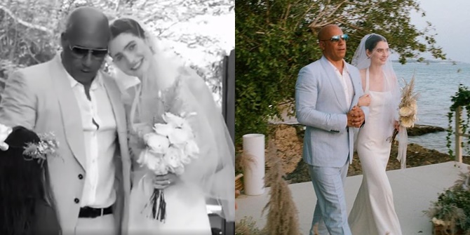 Potret Pernikahan Meadow Walker Anak Mendiang Paul Walker, Vin Diesel Antar Menuju Altar