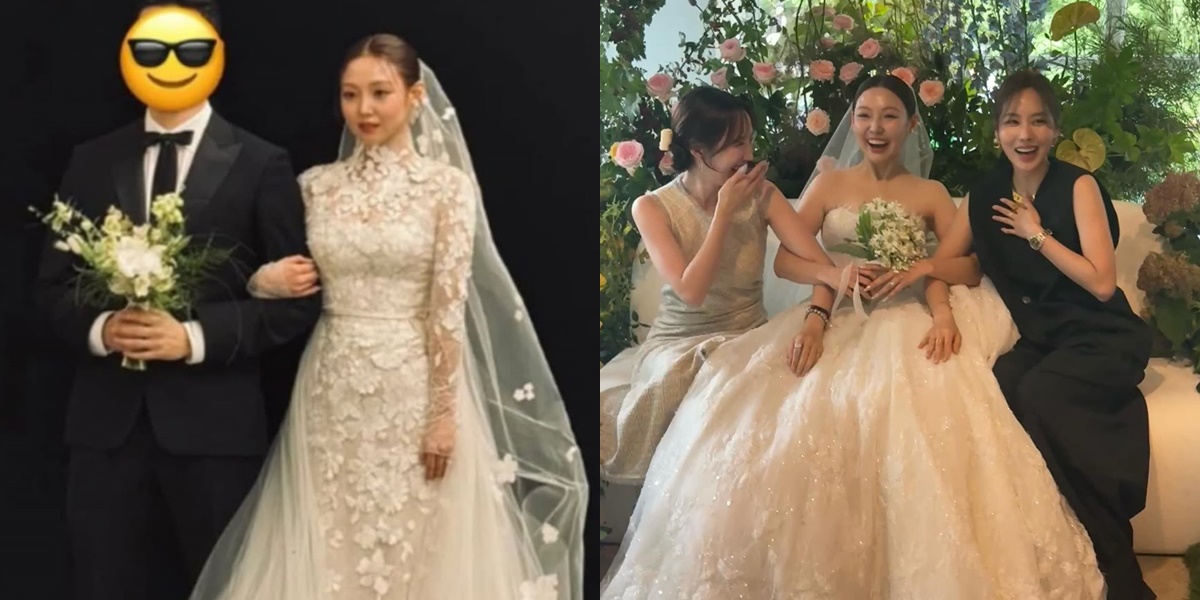 Wedding Portrait of Min, Former Miss A, which Became a Reunion Event, Suzy's Absence Was Questioned