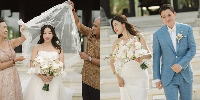 Sunny Dahye's Wedding Portraits in Bali, Looking Beautiful and Happy Surrounded by Family & Close Friends