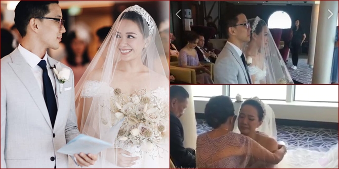 Portrait of Yuanita Christiani's Wedding, Filled with Tears of Emotion