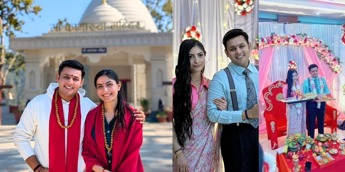 Engagement Portrait of Dev Joshi, Star of 'BAAL VEER', Held Simply in Nepal