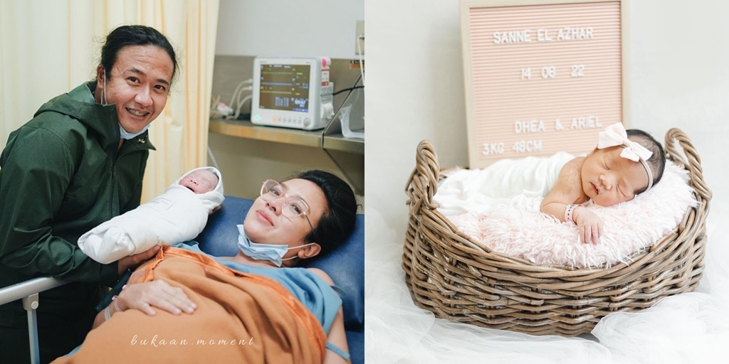 Portrait of Dea Ananda and Ariel Nidji's First Photoshoot, Baby Sanne Makes Netizens Excited - Flood of Congratulations