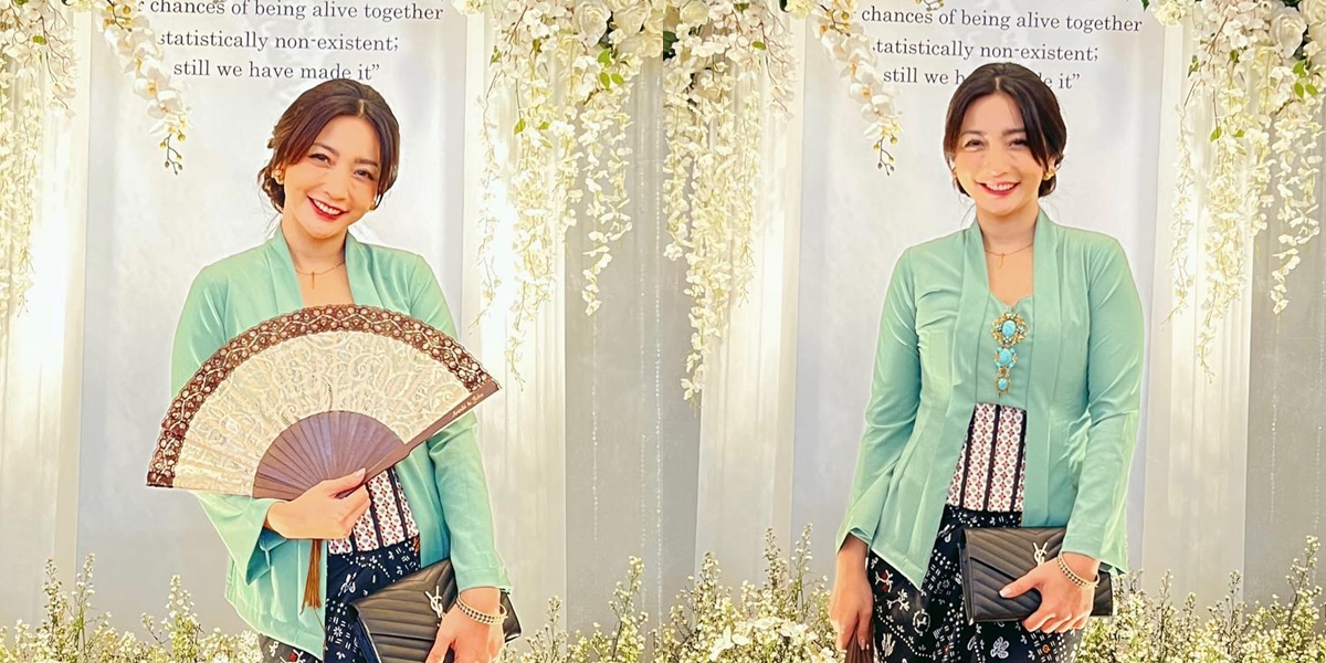 Portrait of Hesti Purwadinata at Kiky Saputri's Wedding that Became the Center of Attention, Still Classy and Charming Despite Wearing a 200 Thousand Rupiah Kebaya