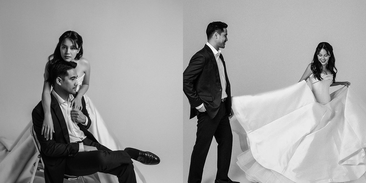 Prewedding Portraits of Anggika Bolsterli and Omar Armandiego Just Released, Their Aura is Like an Old Hollywood Film