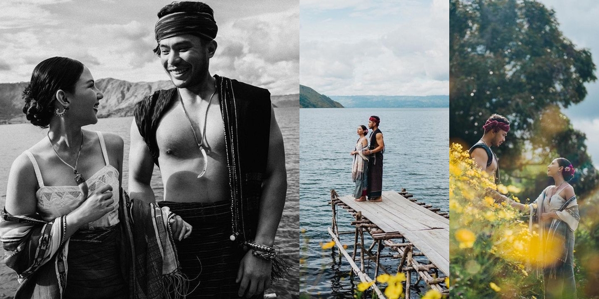 Jessica Mila's Pre-Wedding Portrait at Lake Toba, Embracing Batak Traditions - Proud of Local Traditions