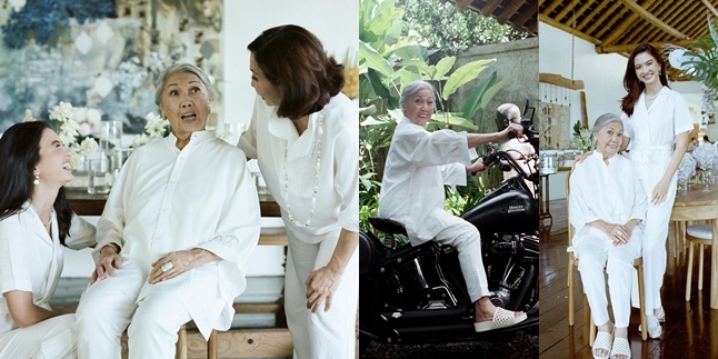 Portrait of Raline Shah and Her Grandmother with a Crazy Rich Aura, Graceful and Elegant Despite Their Advanced Age