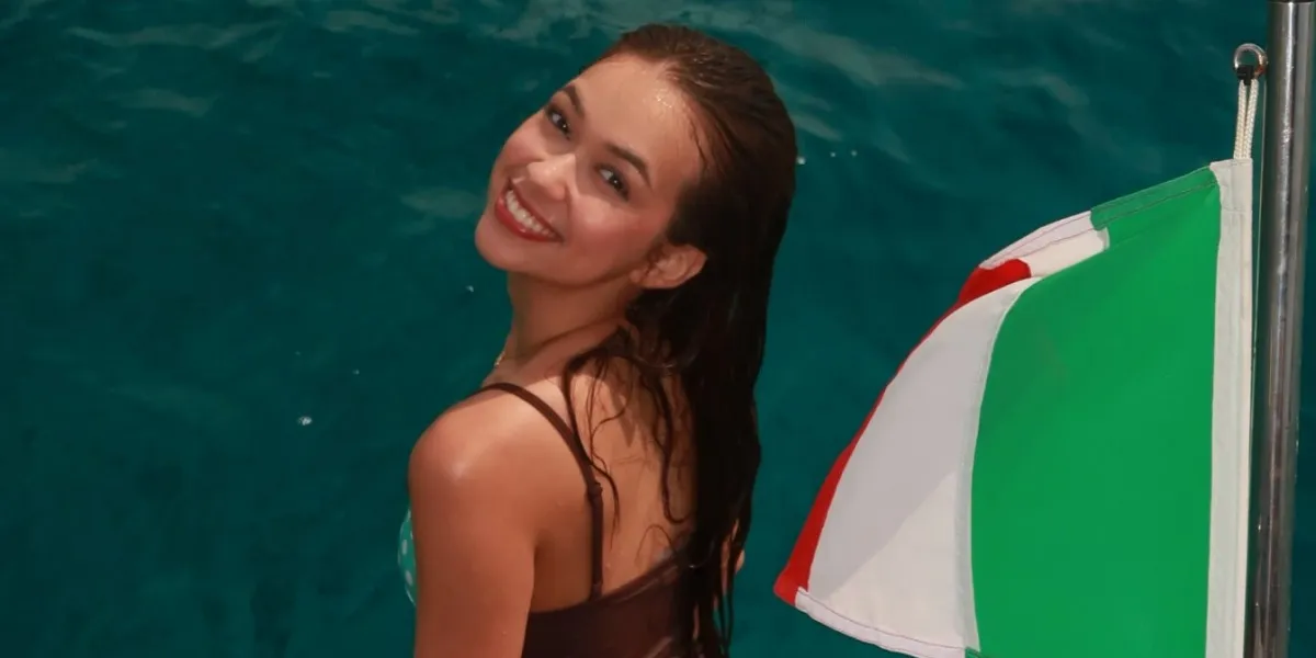 Portrait of Rebecca Klopper Enjoying Spain in Summer