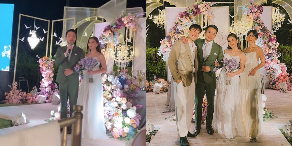 Potret Resepsi Jessica Mila dan Yakup Hasibuan di Bali, Acara Meriah Sebagai Penutup Rangkaian Pernikahan.