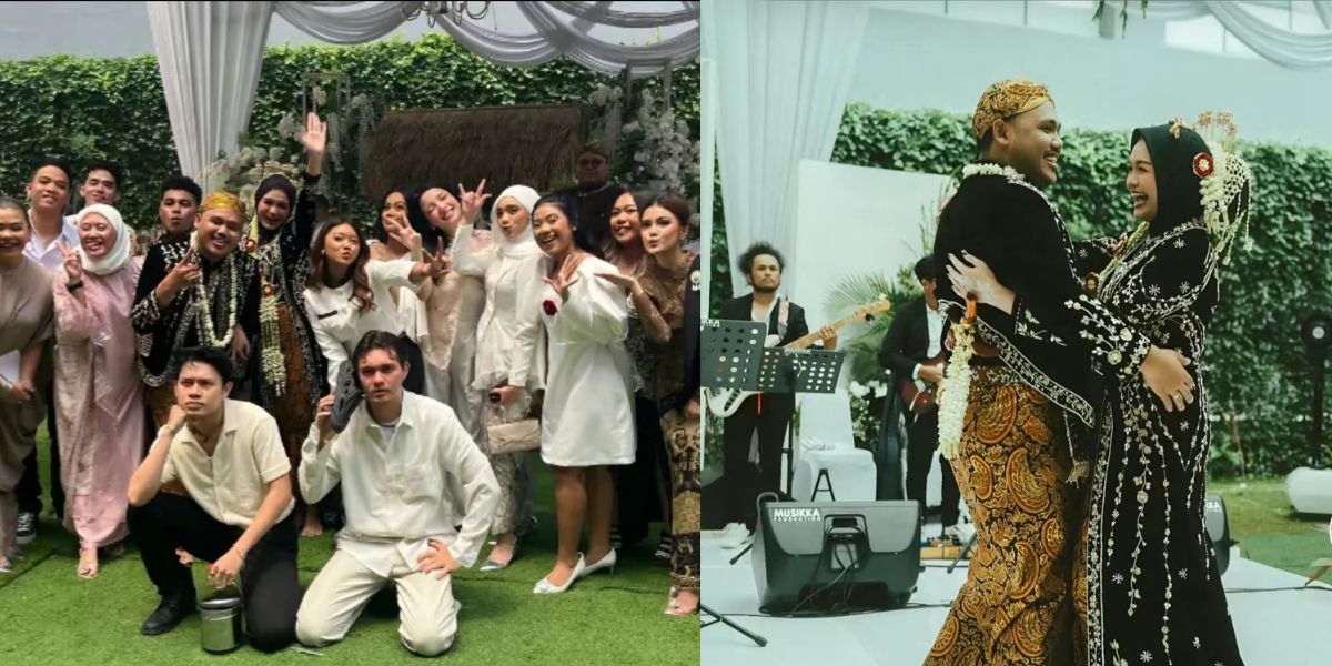 Portrait of the Wedding Reception of Salma Salsabil and Dimansyah Laitupa, Attended by Alumni of Indonesian Idol 2023 - Featuring RAN