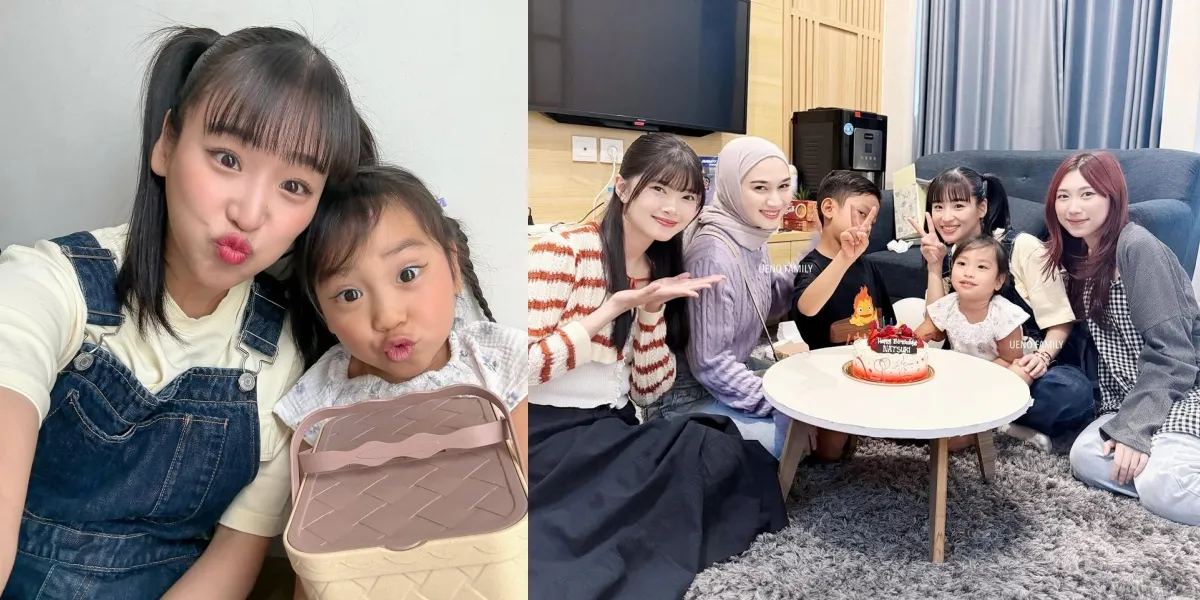 Portrait of Ritsuki Meeting Haruka Nakagawa Former JKT48, Often Said to Look Similar - There's Melody Laksani