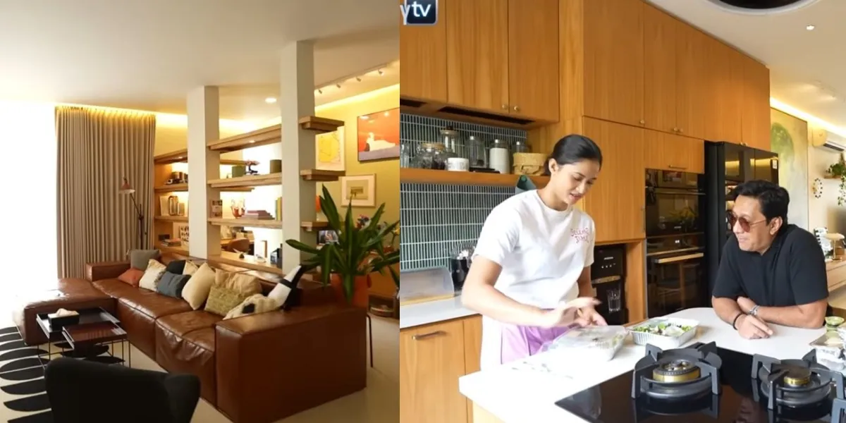 Portrait of Aghniny Haque's Modern Minimalist Home, Andre Taulany is Amazed