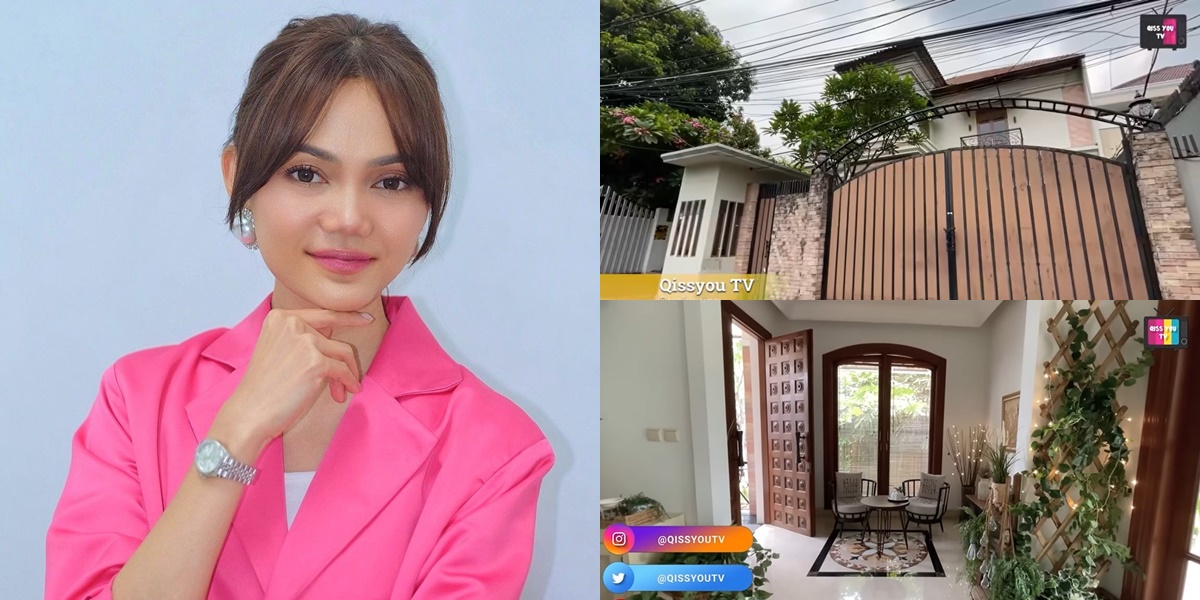 Portrait of Rina Nose's Cool and Well-arranged House, Ayu Ting Ting says the Door is Typical of the Wealthy