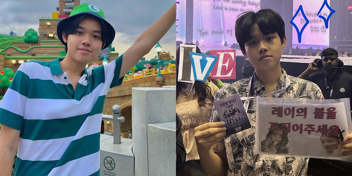 Portrait of Sandy Kristian 'Clash of Champions' who is a True K-Pop Fanboy, Collecting Photocards but Still Maintaining a GPA of 5