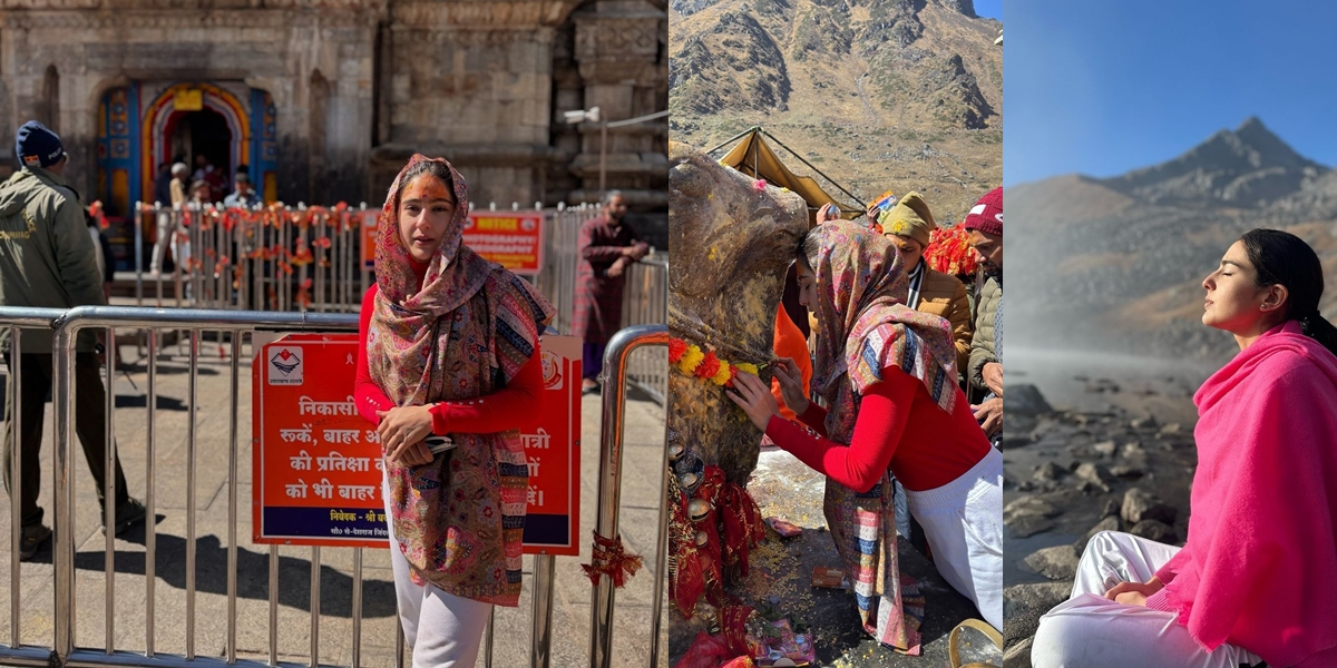 Portrait of Sara Ali Khan Returning to Kedarnath, Reminding Fans of the Late Sushant Singh Rajput