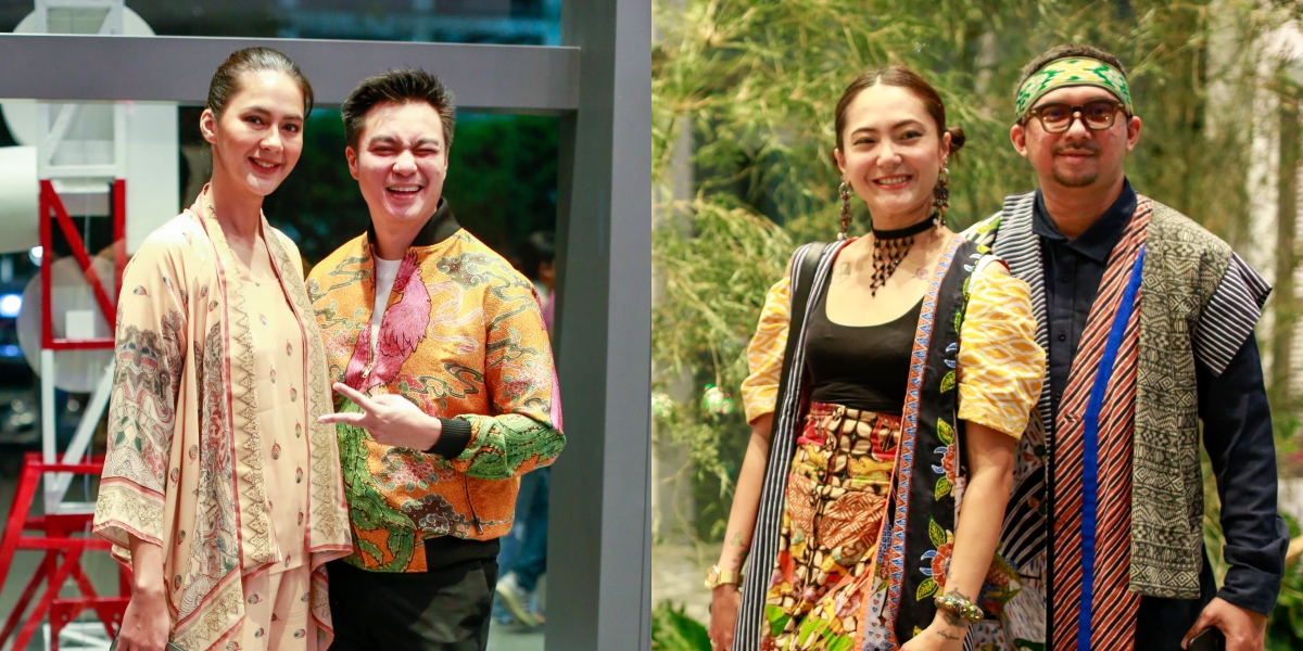 Portrait of a Row of Artists who Attended the Sabang Merauke 'National Heroes' Performance, All Wearing Amazing Outfits!